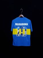 camiseta boca juniors maradona dorsal