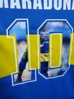 camiseta boca juniors maradona espalda