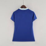 camiseta chelsea mujer azul dorsal