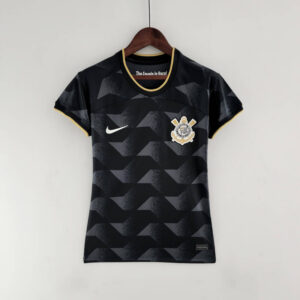 camiseta corinthians mujer negro