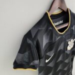 camiseta corinthians mujer negro pecho lateral