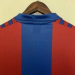 camiseta fc barcelona 1982 cuello anterior