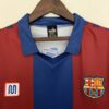 camiseta fc barcelona 1982 cuello camisa