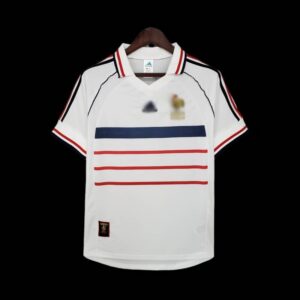 camiseta francia 98 blanca