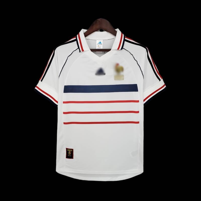 camiseta francia 98 blanca camiseta francia 98 blanca