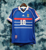 camiseta francia 98 zidane