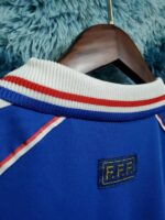 camiseta francia 98 zidane cuello anterior