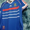 camiseta francia 98 zidane lateral