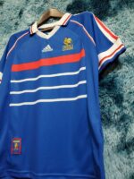 camiseta francia 98 zidane lateral