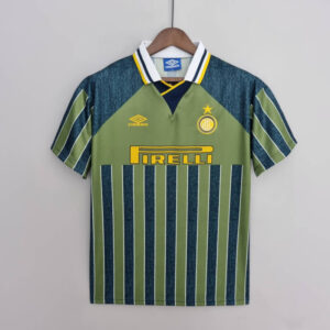 camiseta inter de milan retro verde