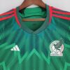 camiseta mexico 2022 verde cuello redondo