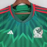 camiseta mexico 2022 verde cuello redondo