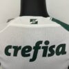 camiseta palmeiras blanco 2023-2024 cuello anterior