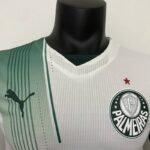 camiseta palmeiras blanco 2023-2024 cuello v