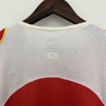 camiseta retro arsenal local cuello anterior