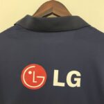 camiseta retro boca juniors 2009 cuello anterior