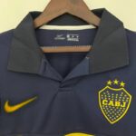camiseta retro boca juniors 2009 cuello camisa