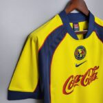 camiseta retro cf america 2002 lateral del pecho