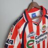 camiseta retro chivas de guadalajara 1999 pecho lateral