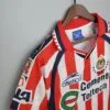camiseta retro chivas de guadalajara 1999 pecho lateral