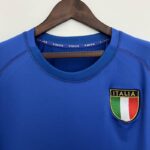 camiseta retro italia 2000 cuello redondo