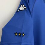 camiseta retro italia 2000 manga con las tres estrellas