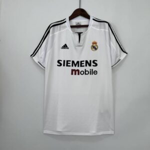 camiseta retro real madrid 2003