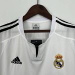 camiseta retro real madrid 2003 cuello redondo