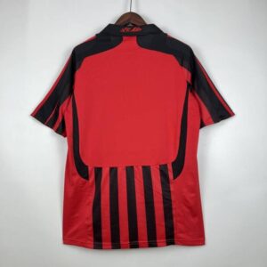 camiseta ac milán 2008 dorsal