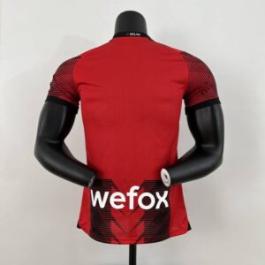 camiseta ac milán 2024 dorsal