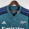 camiseta arsenal tercera 2024 cuello