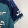 camiseta arsenal tercera 2024 manga