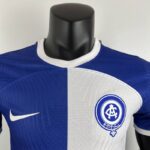 camiseta atlético de madrid 2024 azul cuello redondo