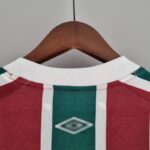 camiseta fluminense 2022 cuello anterior