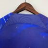 camiseta psg azul cuello anterior