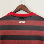 camiseta retro flamengo 2019 cuello anterior