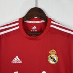 camiseta roja real madrid 2011 cuello redondo