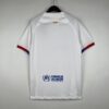 camiseta fc barcelona 2024 blanca dorsal