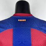 camiseta fc barcelona 2024 cuello anterior