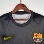 camiseta fc barcelona 2024 negro cuello redondo