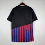 camiseta fc barcelona 2024 negro dorsal