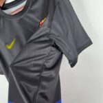 camiseta fc barcelona 2024 negro lateral