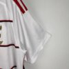 camiseta flamengo 2024 blanco manga