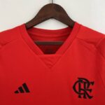 camiseta flamengo mujer 2024 cuello en V