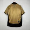 camiseta manchester united 2001 dorada dorsal