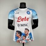 camiseta napoli 2024 blanca