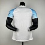 camiseta napoli 2024 blanca dorsal