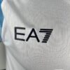 camiseta napoli 2024 blanca logo EA7
