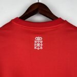 camiseta osasuna 2024 cuello anterior