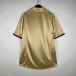 camiseta retro fc barcelona dorado 2002 dorsal